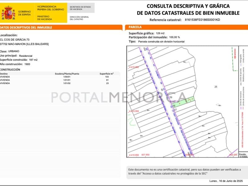 4 bedroom Villa for sale in Mahon / Mao - € 650,000 (Ref: 9500431)