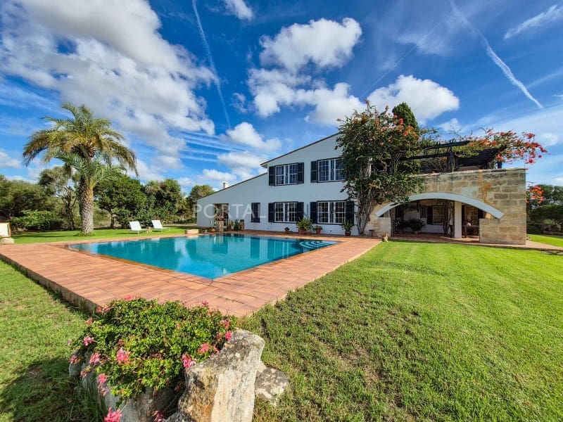 4 camera da letto Finca/Casa di Campagna in vendita in San Luis / Sant Lluis con piscina garage - 2.395.000 € (Rif: 9500440)