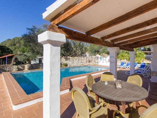 4 bedroom Finca/Country House for sale in Biniali, San Luis / Sant Lluís with pool - € 1,050,000 (Ref: 9631641)