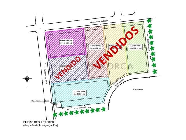 Area Edificabile in vendita in Son Blanc, Ciutadella de Menorca - 420.000 € (Rif: 9631667)