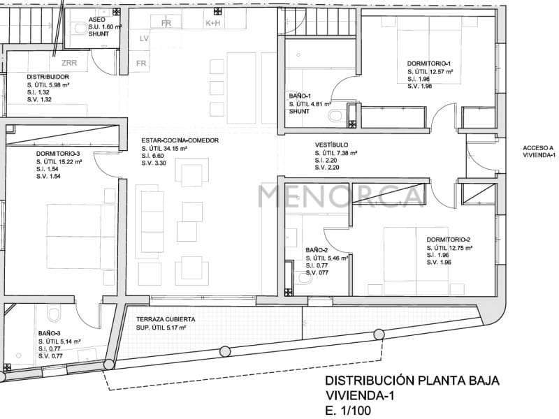 3 slaapkamer Appartement te koop in Ciutadella de Menorca - € 775.000 (Ref: 9631719)