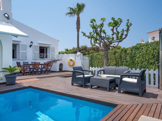 3 sovrum Villa till salu i Cap d'Artruix, Ciutadella de Menorca med pool - 760 000 € (Ref: 9631725)