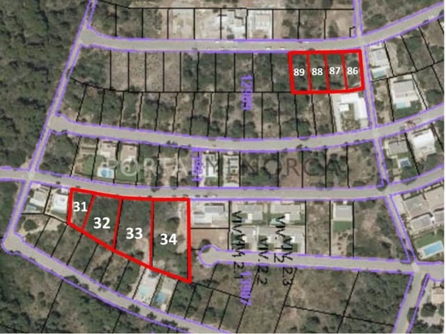 Bouwgrond te koop in Coves Noves, Es Mercadal - € 217.200 (Ref: 9639366)