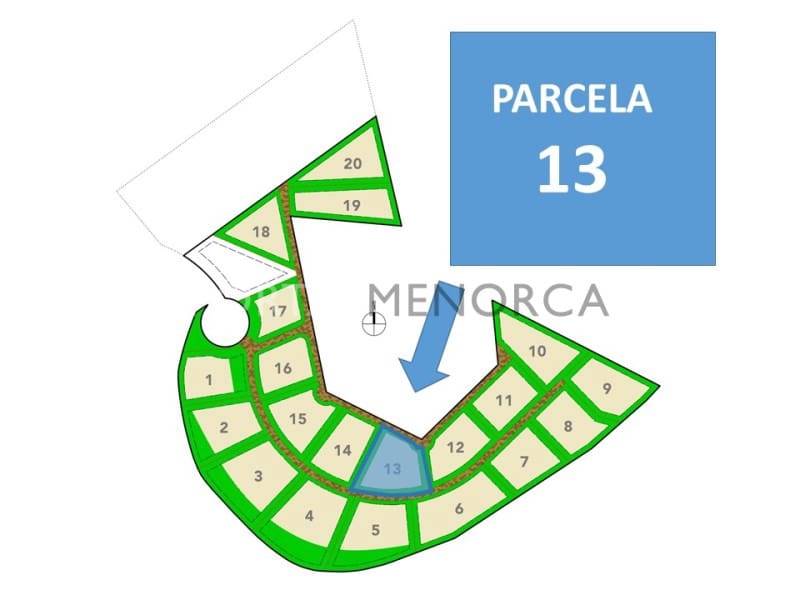 Bauplatz zu verkaufen in Sant Tomas - 800.000 € (Ref: 9639426)