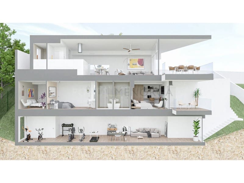 3 soveværelse Villa til salg i Cala Llonga med swimmingpool - € 1.250.000 (Ref: 9828998)