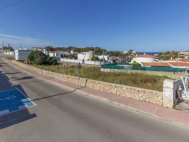 Byggegrund til salg i Cala'n Porter, Alayor / Alaior - € 155.000 (Ref: 9831228)