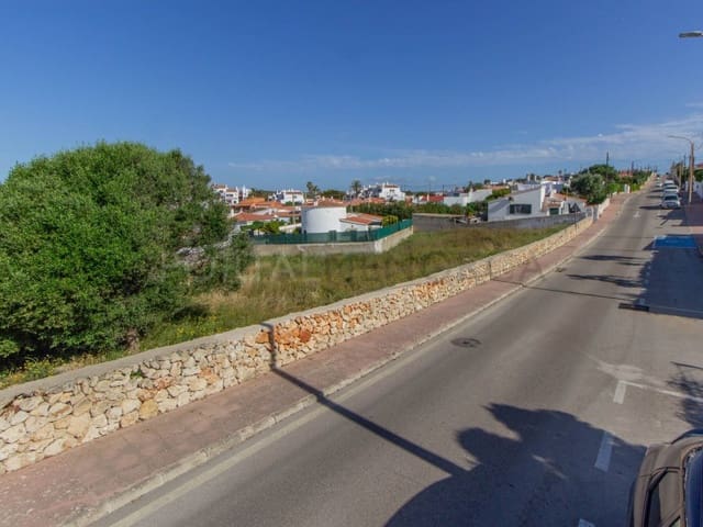 Byggegrund til salg i Cala'n Porter, Alayor / Alaior - € 155.000 (Ref: 9831228)