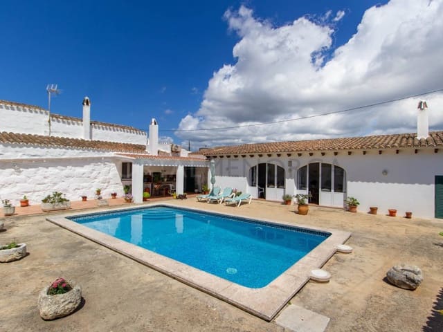 6 sovrum Finca/Hus på landet till salu i San Luis / Sant Lluís med pool garage - 950 000 € (Ref: 9890078)