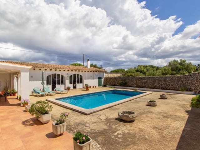 6 sovrum Finca/Hus på landet till salu i San Luis / Sant Lluís med pool garage - 950 000 € (Ref: 9890078)