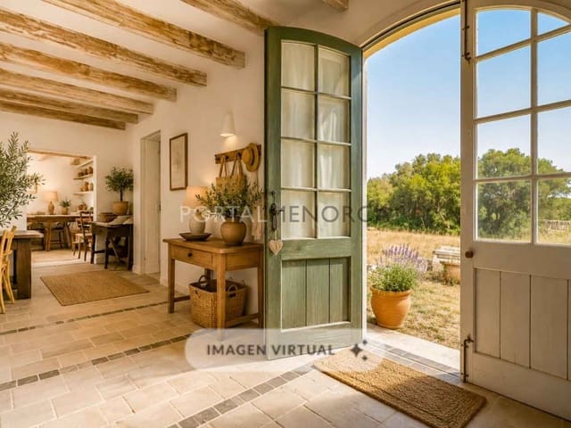 5 sypialnia Finka/Dom wiejski na sprzedaż w Es Canutells, Mahón / Maó - 820 000 € (Ref: 9936097)