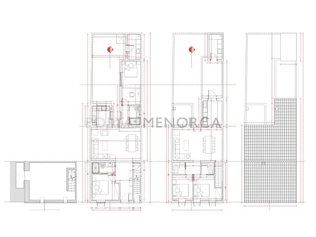 4 chambre Maison de Ville à vendre à Es Castell - 299 000 € (Ref: 9942047)