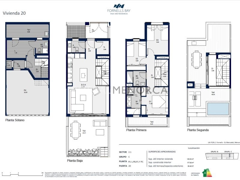 3 slaapkamer Villa te koop in Fornells - € 900.000 (Ref: 9966373)