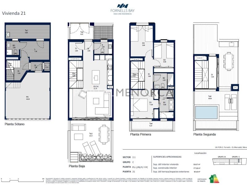 3 slaapkamer Villa te koop in Fornells - € 900.000 (Ref: 9966373)