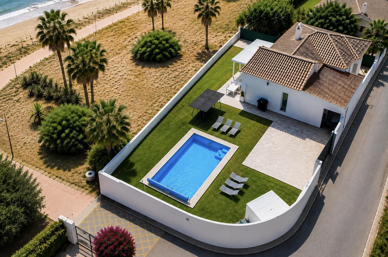 3 camera da letto Bungalow da affittare in Costalita con piscina garage - 20.000 € (Rif: 10021610)