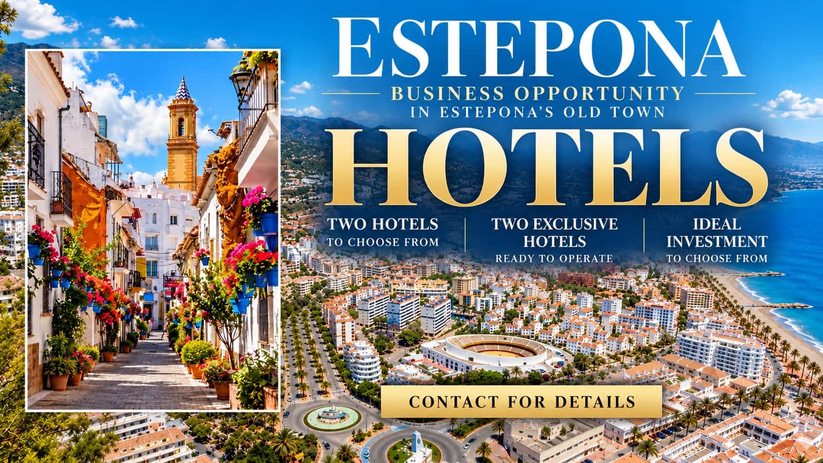 Hôtel à vendre à Estepona - 5 000 000 € (Ref: 10120654)