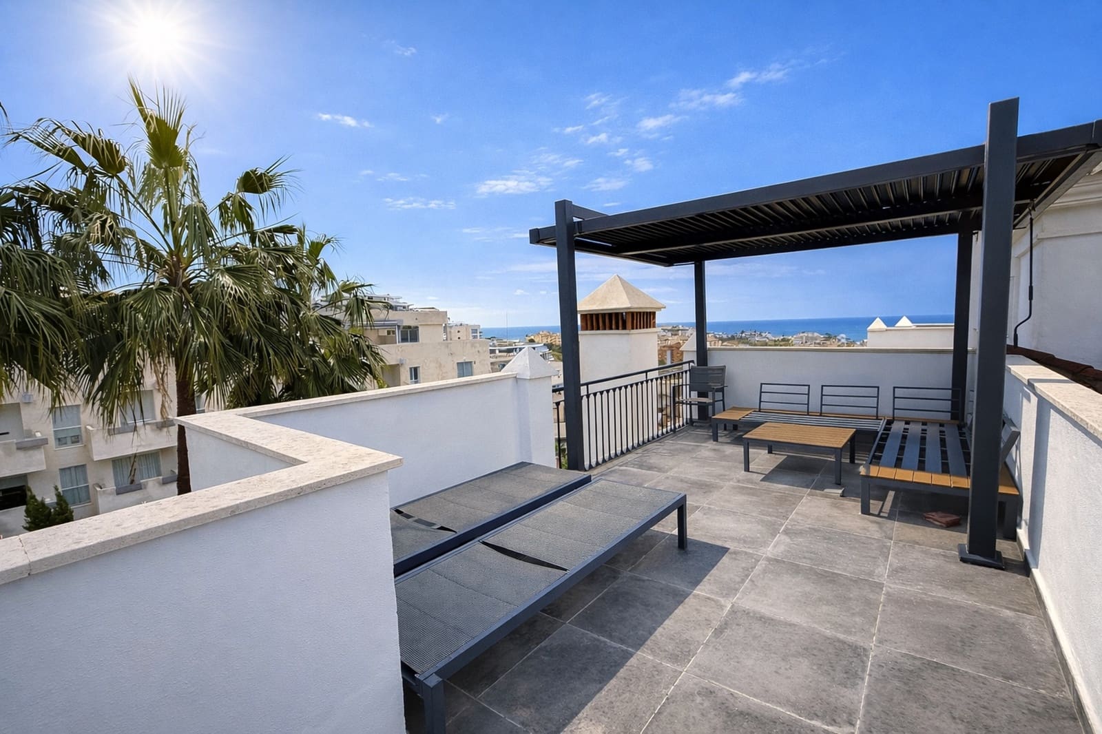 3 bedroom Semi-detached Villa for rent in Riviera del Sol with pool garage - € 3,500 (Ref: 10163317)