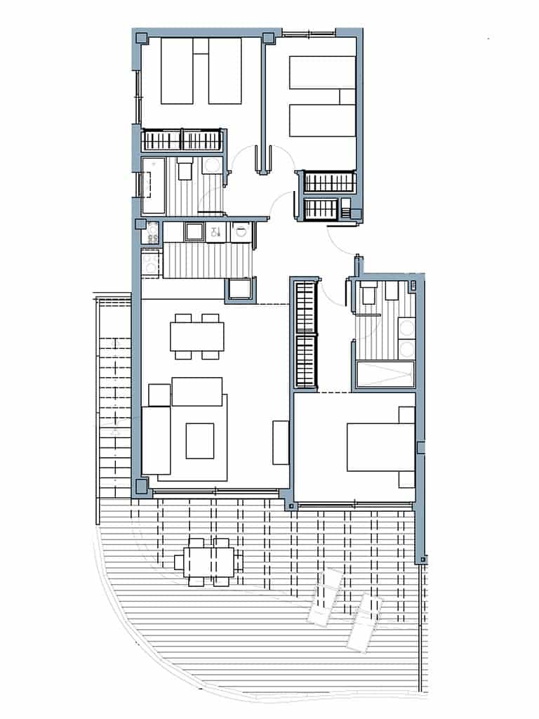 Ático de 3 habitaciones en Fuengirola en venta con piscina - 750.000 € (Ref: 6015263)
