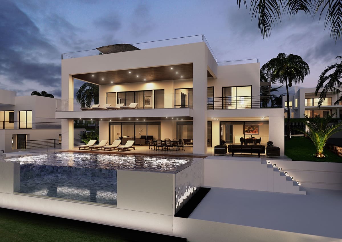 5 makuuhuone Huvila myytävänä paikassa Nueva Andalucia mukana uima-altaan 
autotalli - 3 150 000 € (Ref: 6943621)