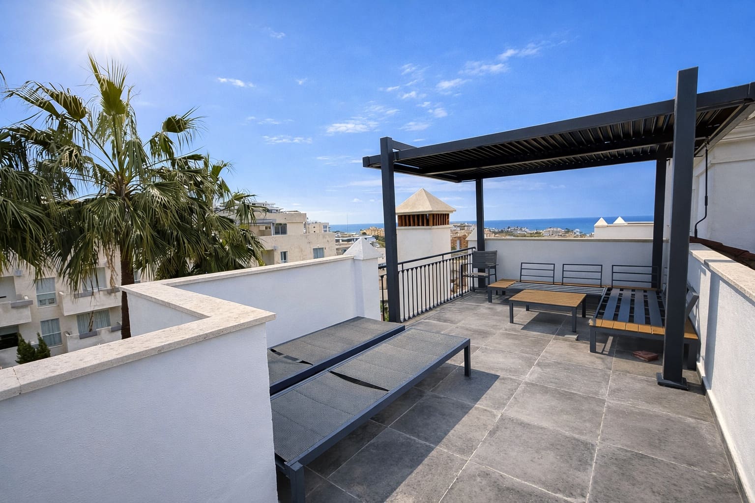 3 bedroom Villa for rent in Mijas Costa with pool garage - € 3,500 (Ref: 9742956)