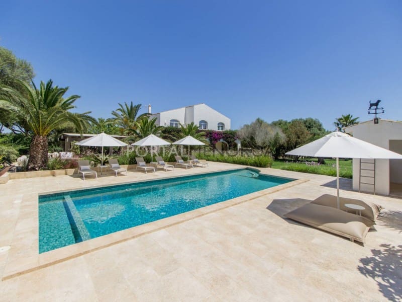 4 camera da letto Finca/Casa di Campagna in vendita in San Luis / Sant Lluis con piscina garage - 3.300.000 € (Rif: 9049173)