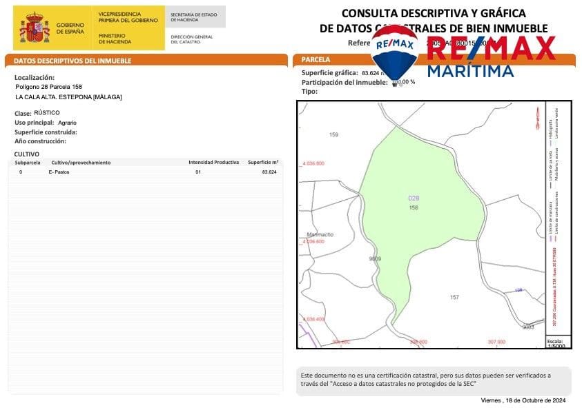 Byggegrund til salg i Estepona - € 4.585.000 (Ref: 9065284)