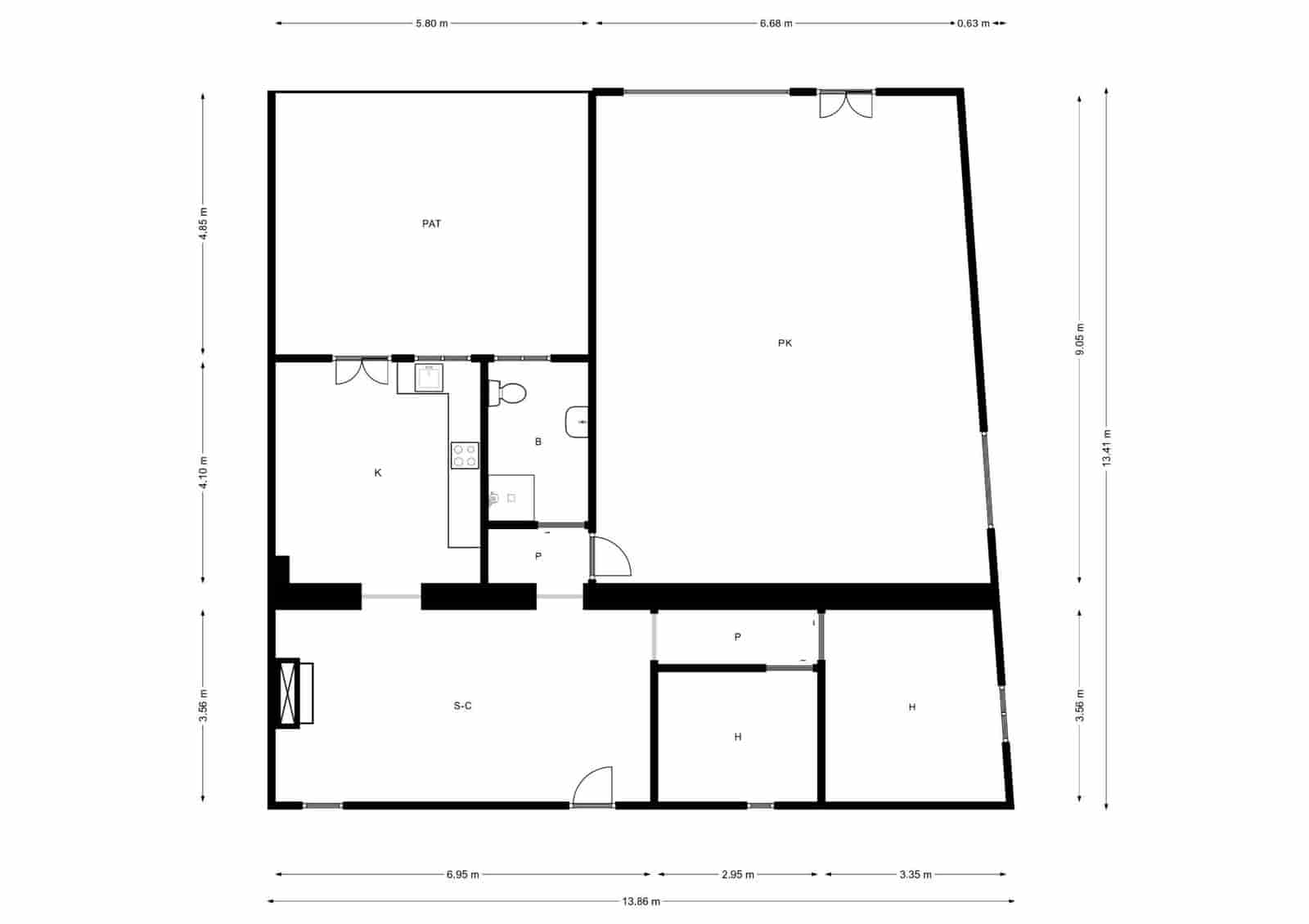 2 soveværelse Finca/Landehus til salg i Turre med swimmingpool garage - € 900.000 (Ref: 5640941)