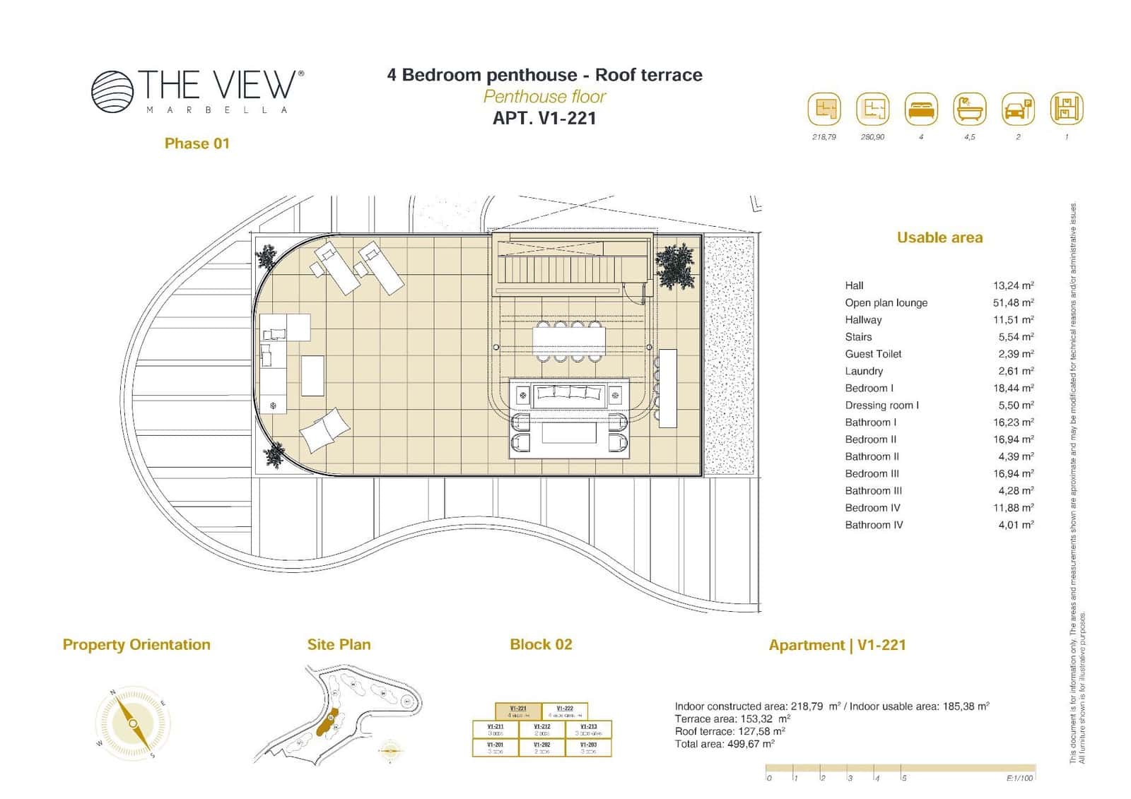 4 soverom Penthouse til salgs i Benahavis med svømmebasseng garasje - € 2 290 000 (Ref: 8084267)