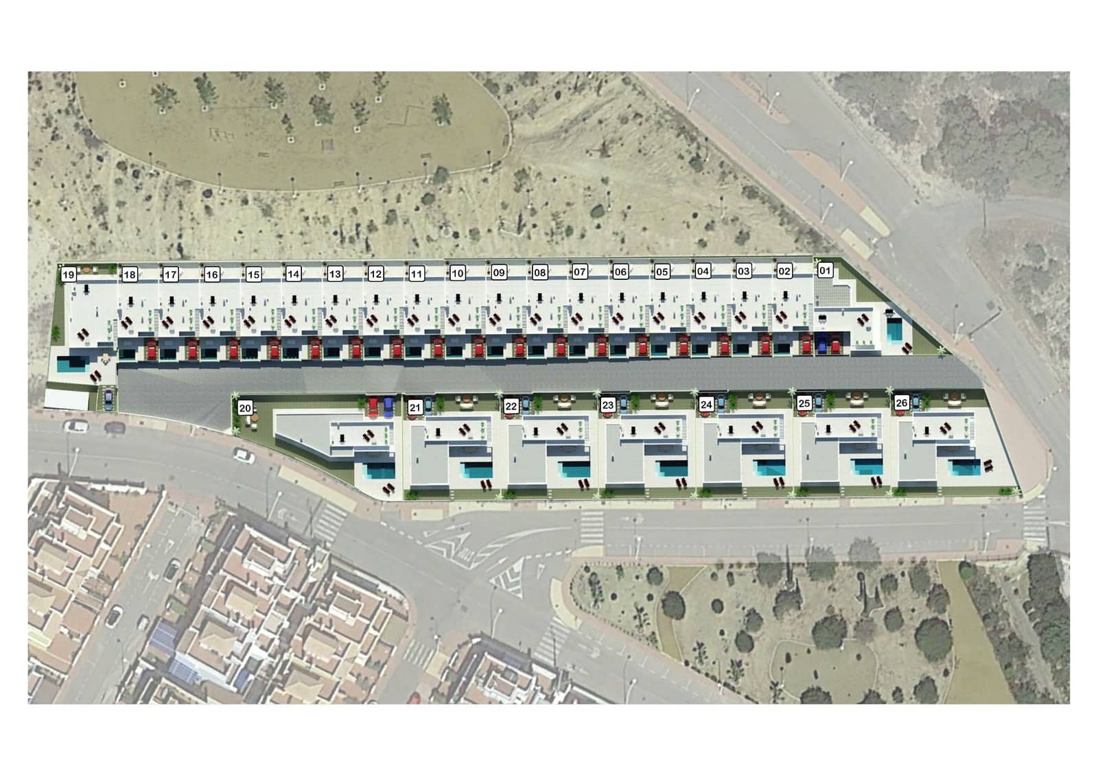 2 sovrum Villa till salu i San Juan de los Terreros med pool garage - 295 000 € (Ref: 8206386)