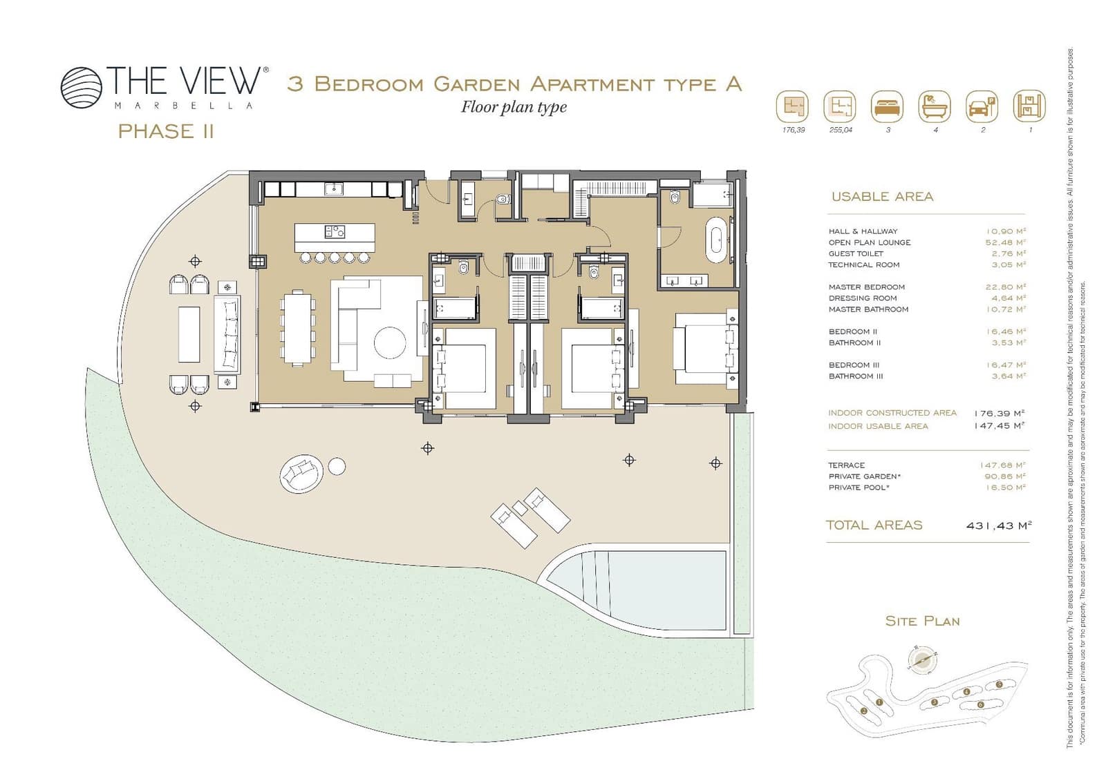 2 bedroom Apartment for sale in Benahavis with pool garage - € 1,249,000 (Ref: 8821710)