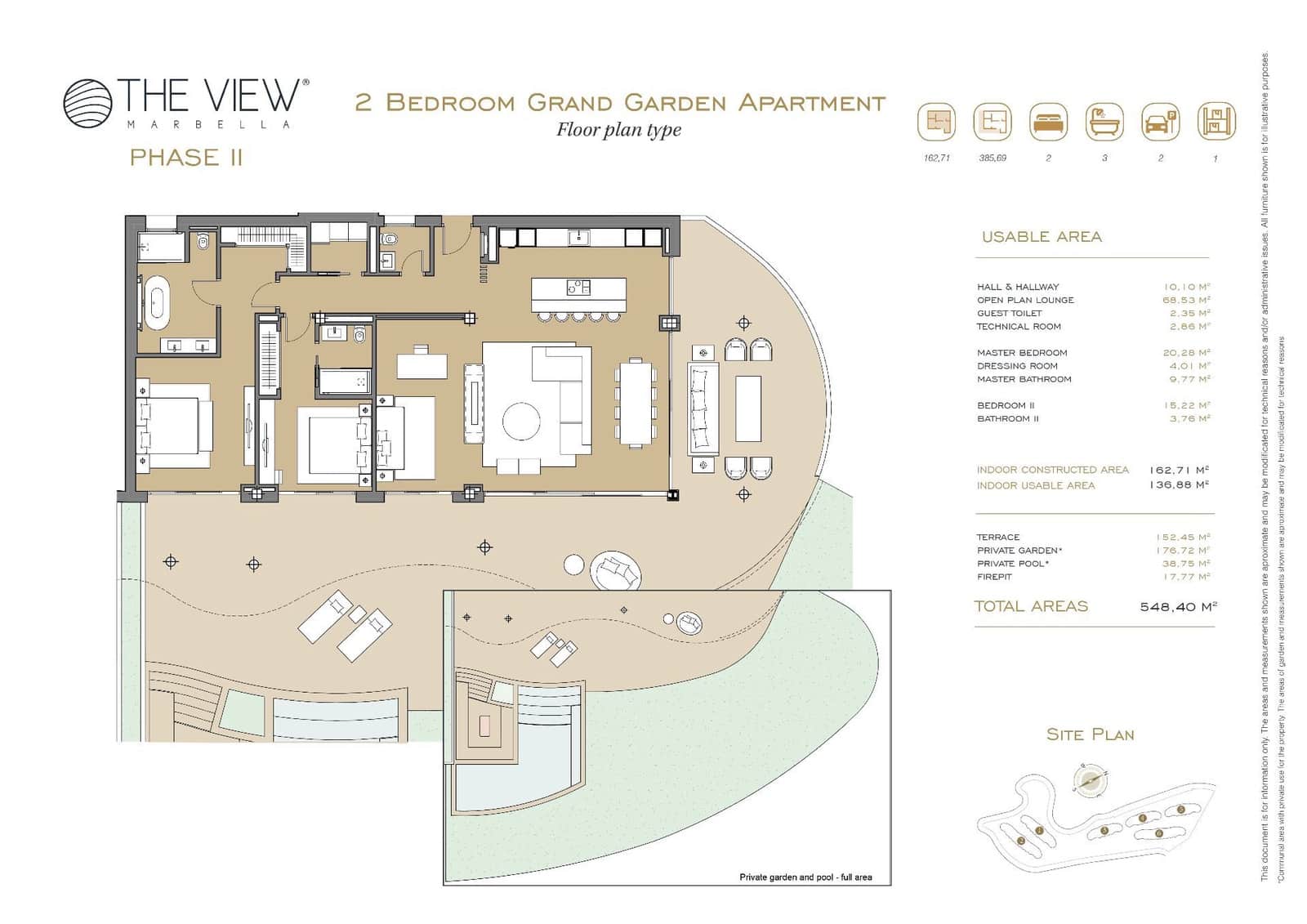 2 bedroom Apartment for sale in Benahavis with pool garage - € 1,249,000 (Ref: 8821710)