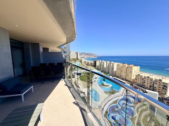 2 Zimmer Apartment zu vermieten in Benidorm mit Pool Garage - 2.200 € (Ref: 10008376)