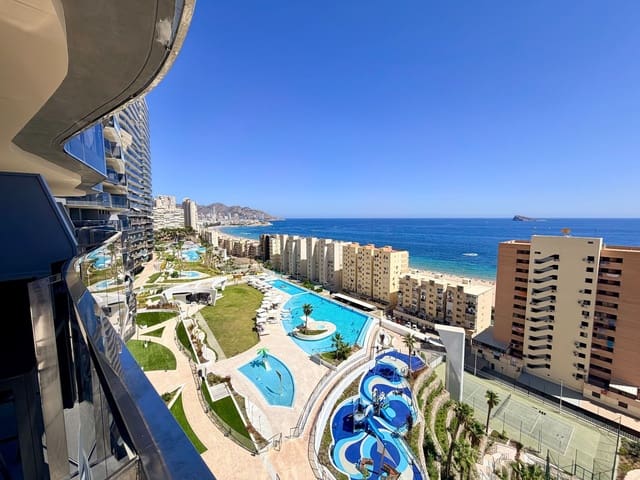 2 Zimmer Apartment zu vermieten in Benidorm mit Pool Garage - 2.200 € (Ref: 10008376)