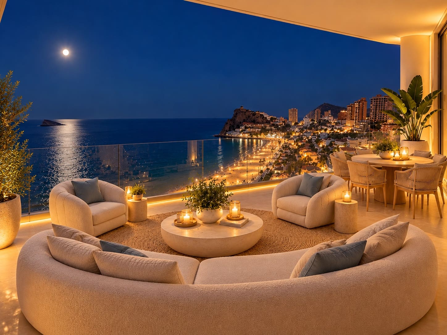 4 chambre Appartement à vendre à Benidorm avec piscine garage - 4 300 000 € (Ref: 10176855)