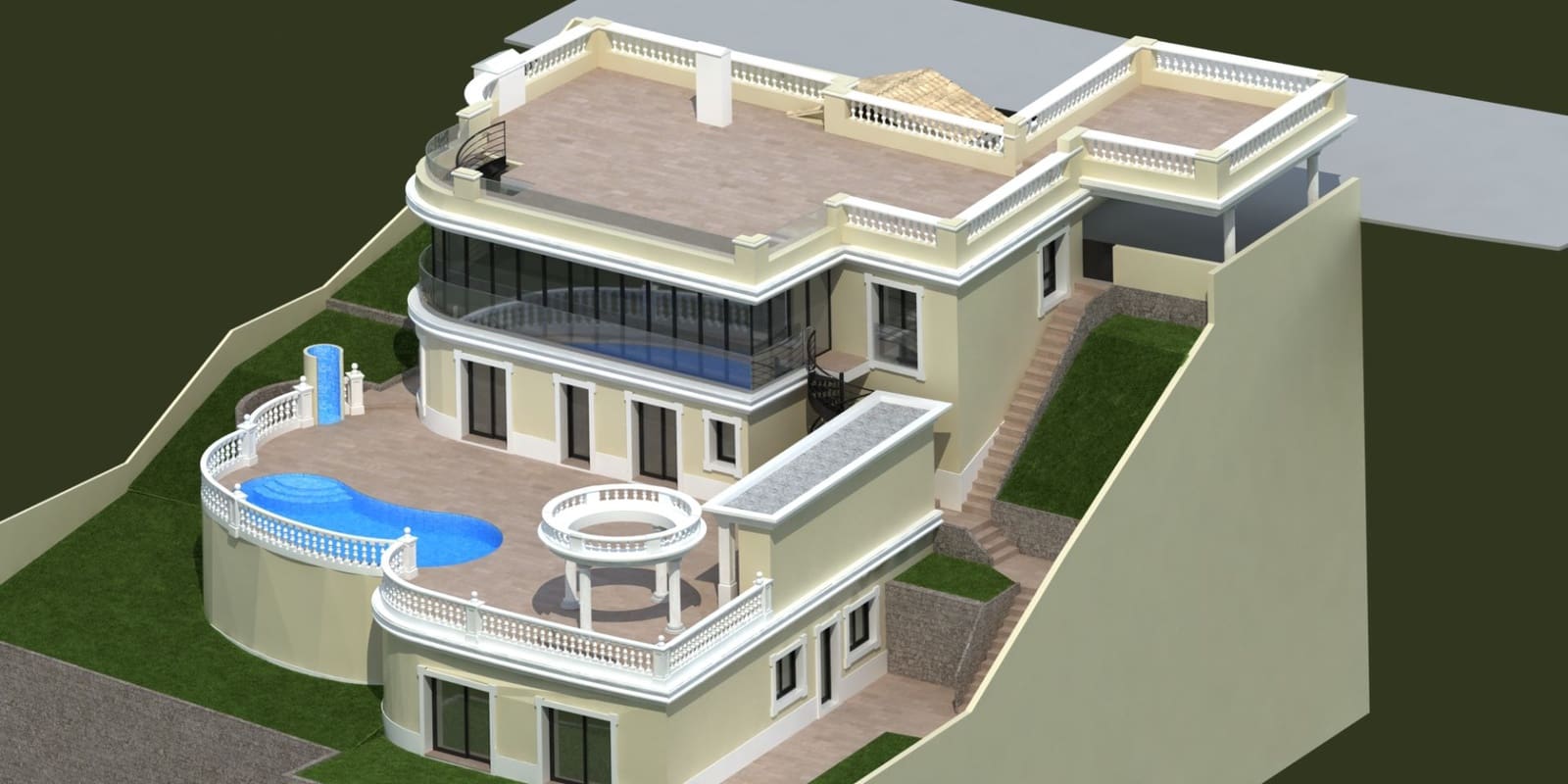 9 soveværelse Villa til salg i Benitachell / Benitatxell med swimmingpool garage - € 1.300.000 (Ref: 5484988)