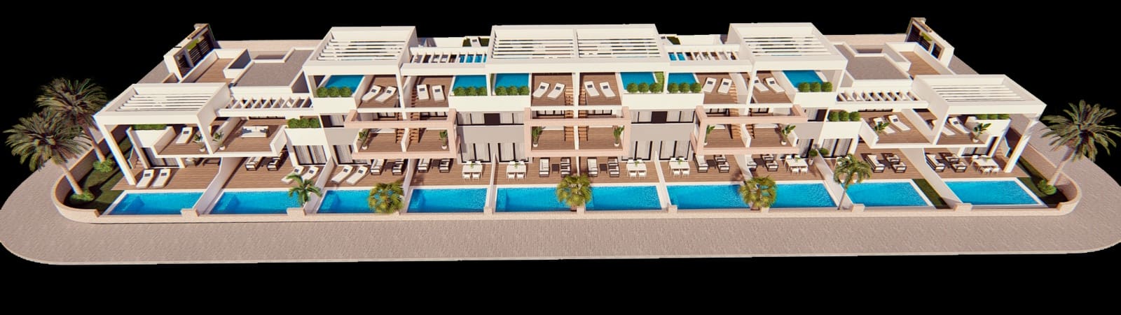 Bungalow de 2 habitaciones en Finestrat en venta con piscina garaje - 329.900 € (Ref: 7021310)