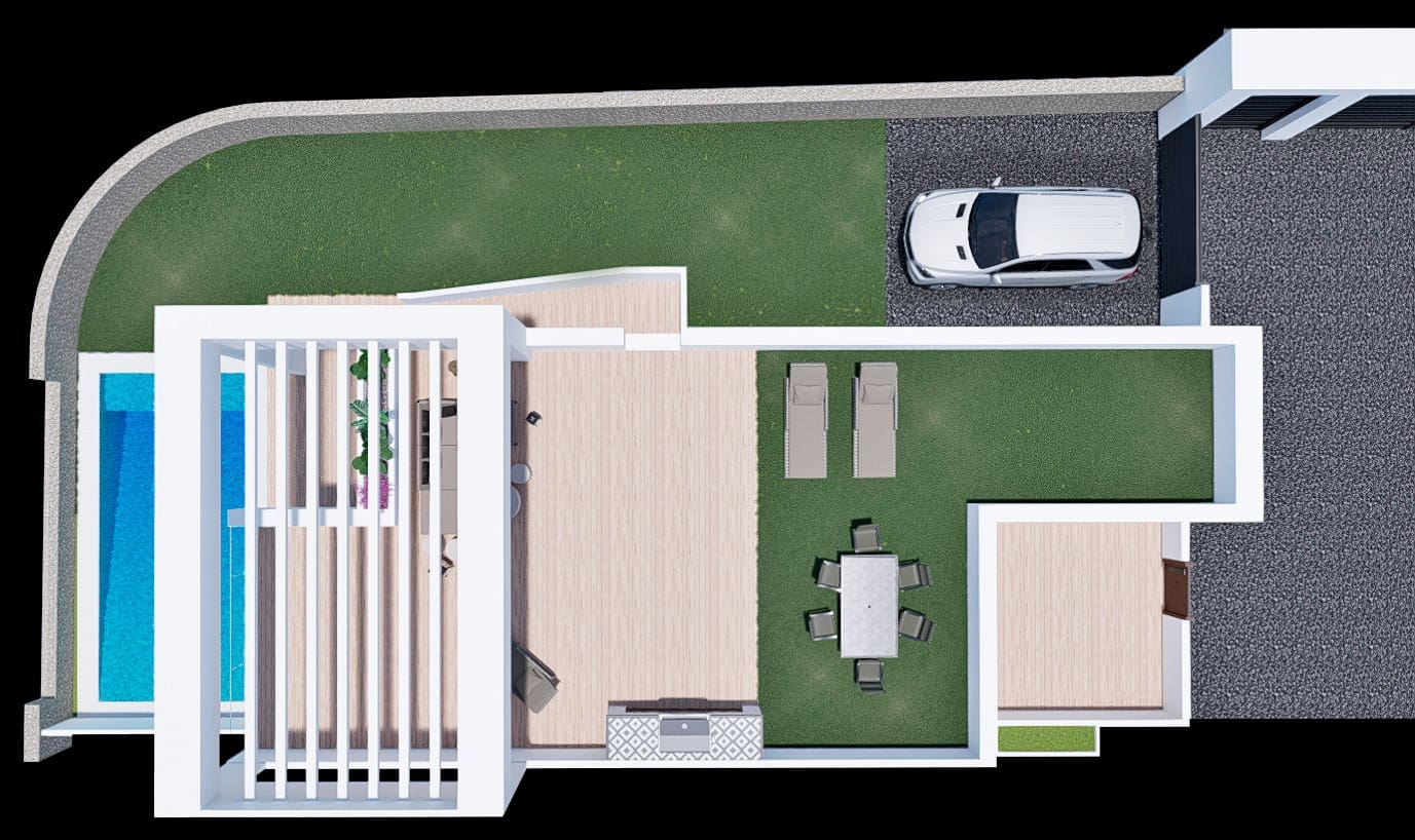 Bungalow de 2 habitaciones en Finestrat en venta con piscina garaje - 329.900 € (Ref: 7021310)