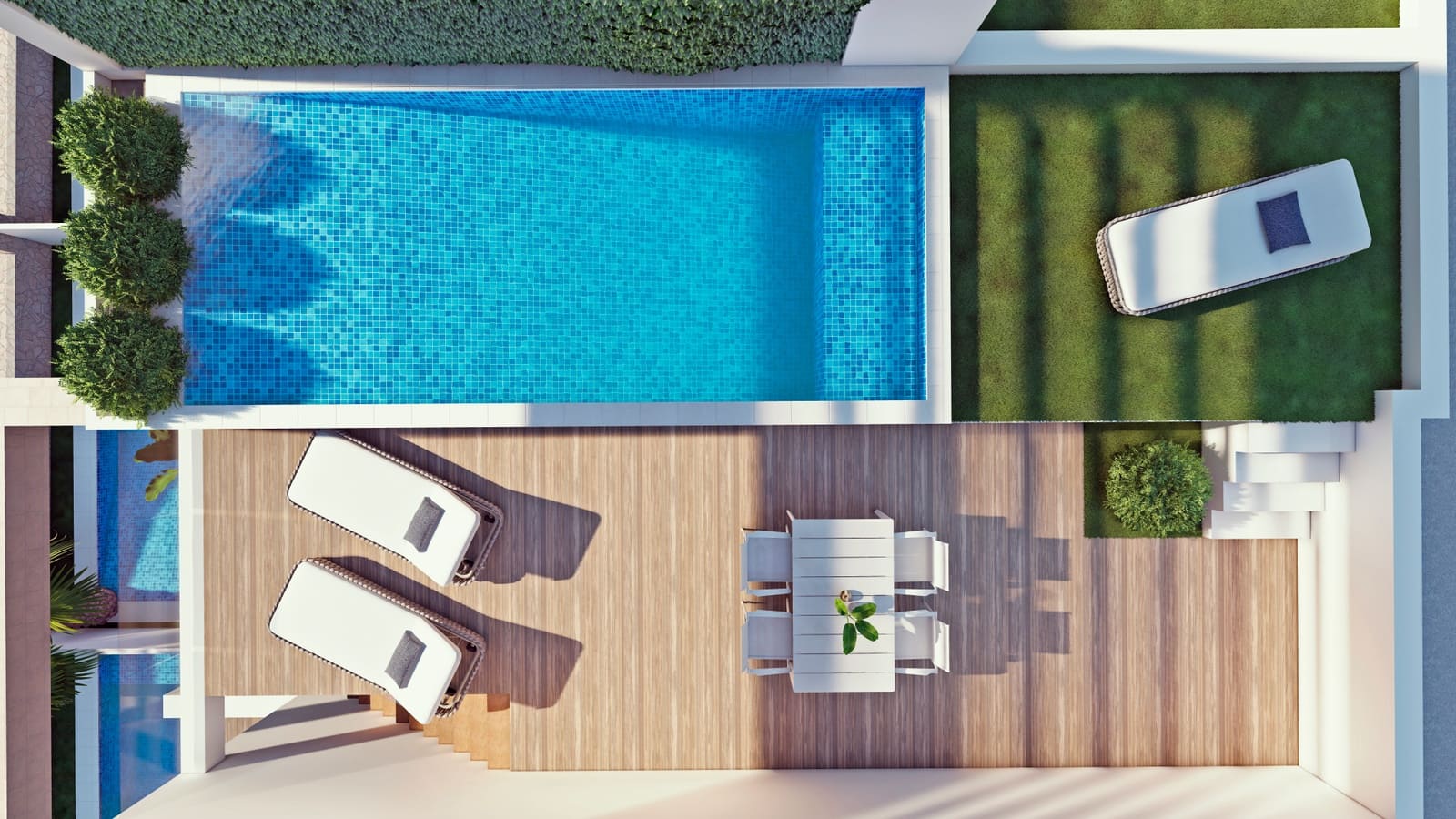 Bungalow de 2 habitaciones en Finestrat en venta con piscina garaje - 329.900 € (Ref: 7021310)