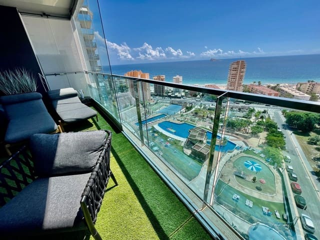 2 bedroom Apartment for rent in Playa Poniente, Benidorm with pool garage - € 1,900 (Ref: 7068468)