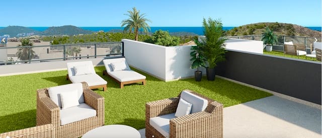 Pareado de 4 habitaciones en Finestrat en venta con piscina garaje - 435.000 € (Ref: 9000960)