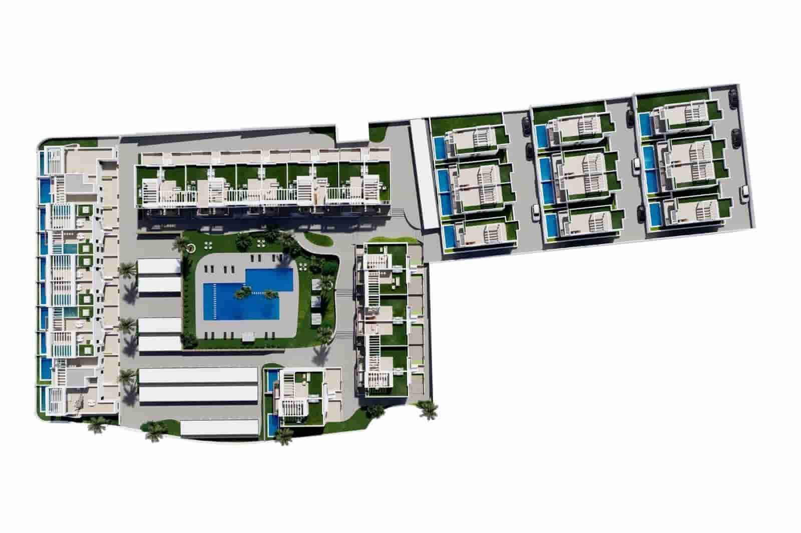 2 bedroom Bungalow for sale in Finestrat with pool garage - € 335,000 (Ref: 9128007)