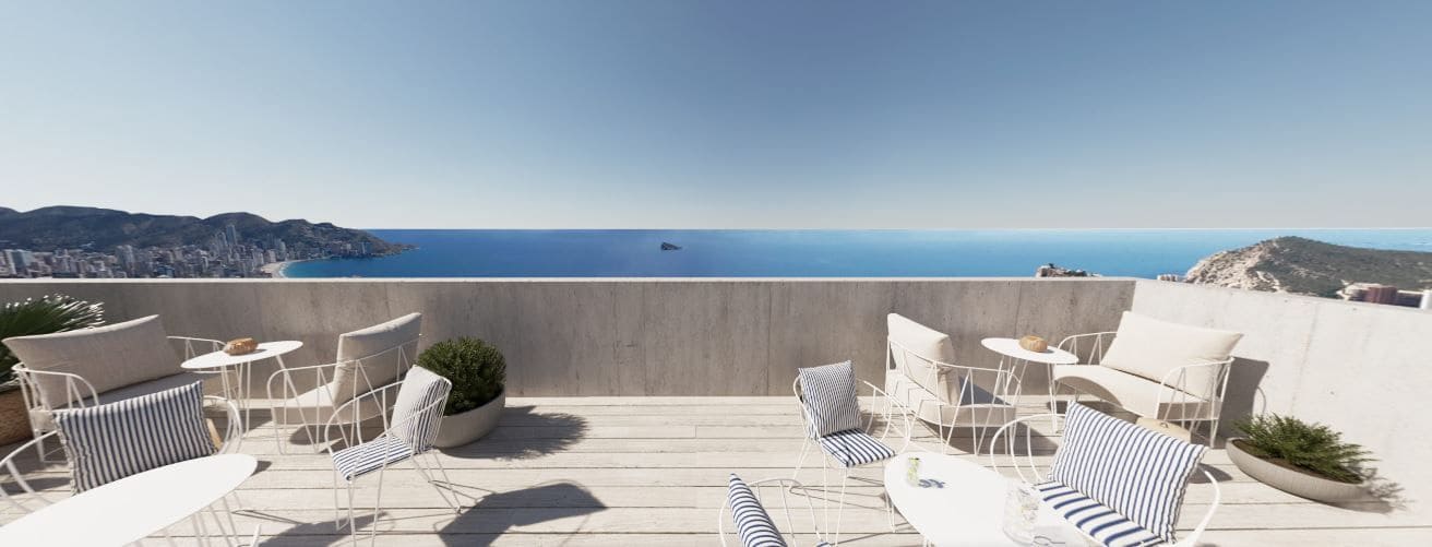 2 Zimmer Apartment zu verkaufen in Benidorm mit Pool Garage - 469.000 € (Ref: 9165538)