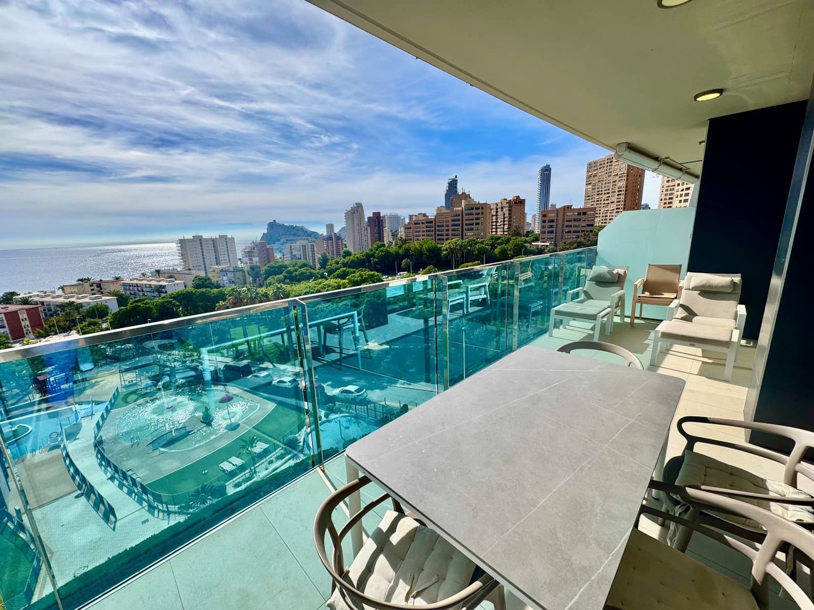 2 quarto Apartamento para venda em Benidorm com piscina garagem - 600 000 € (Ref: 9349063)