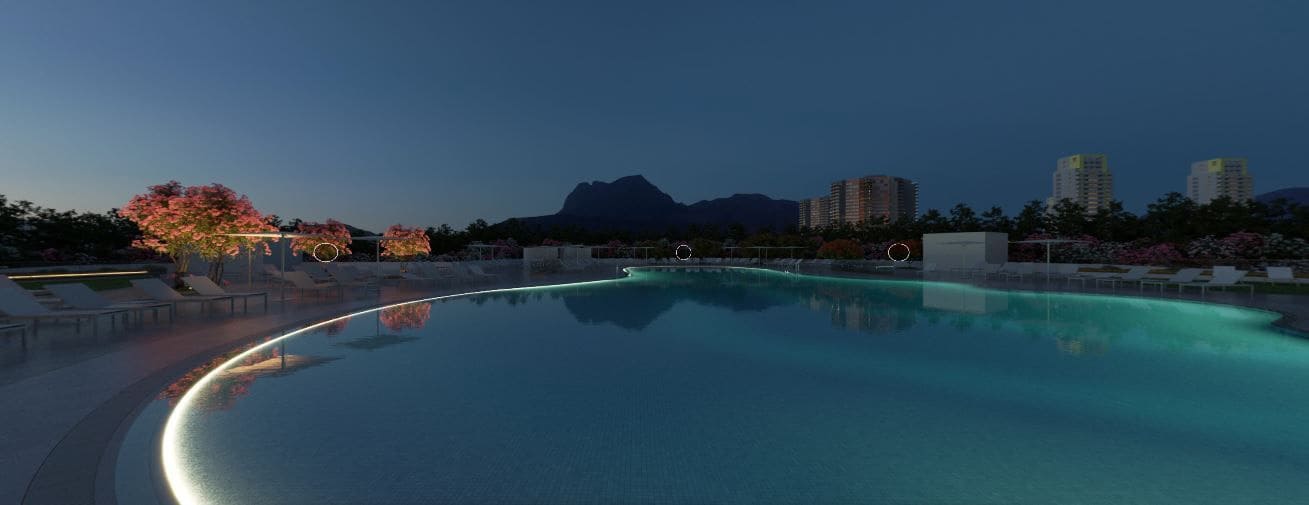 2 soveværelse Lejlighed til salg i Benidorm med swimmingpool garage - € 448.000 (Ref: 9676961)
