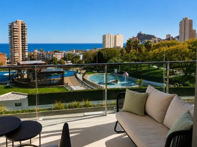 2 sovrum Lägenhet till salu i Playa Poniente, Benidorm med pool garage - 550 000 € (Ref: 9780191)