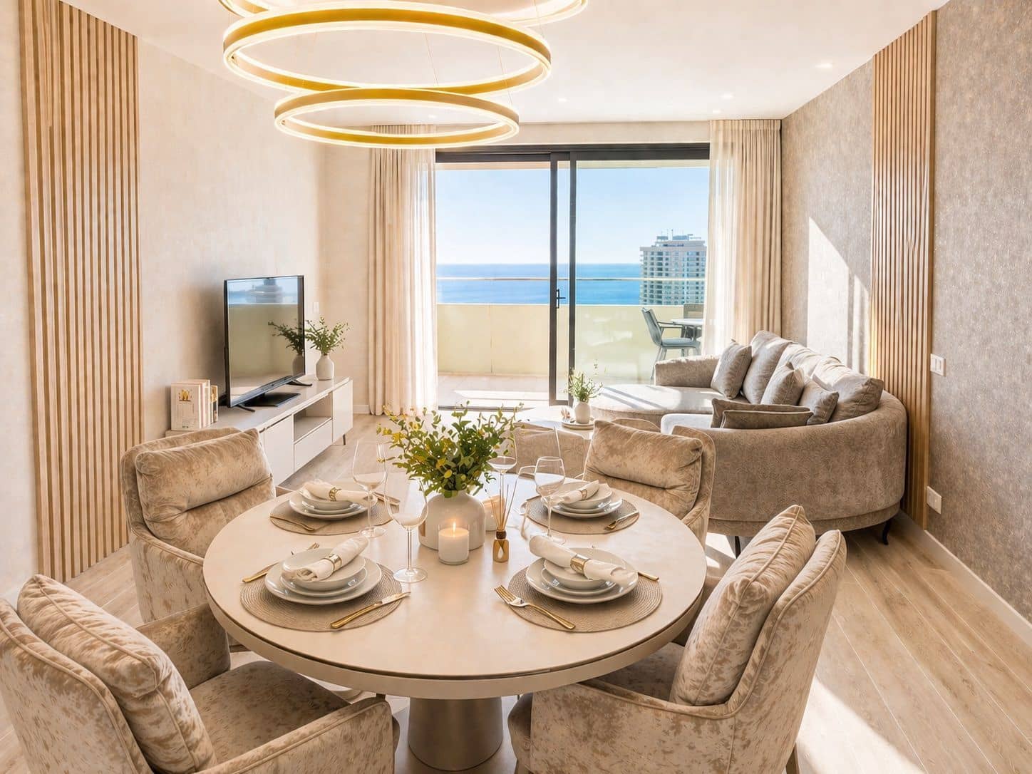 2 chambre Appartement à vendre à Benidorm avec piscine garage - 732 500 € (Ref: 9828749)