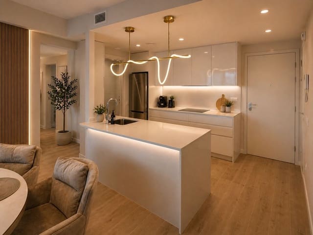 2 chambre Appartement à vendre à Playa Poniente, Benidorm avec piscine garage - 732 500 € (Ref: 9828749)