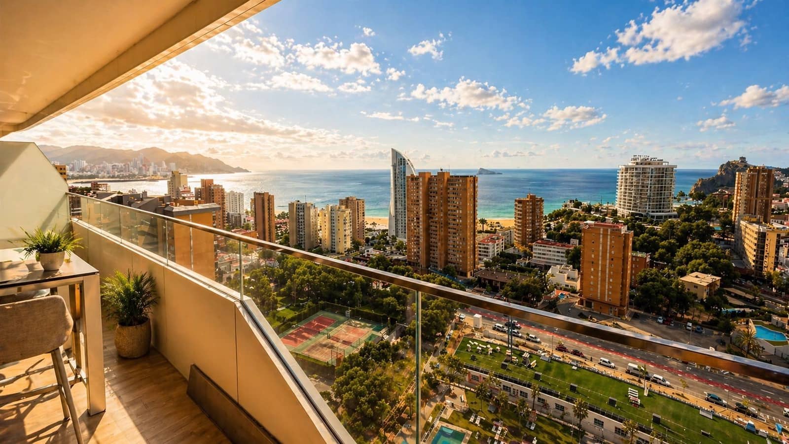 2 chambre Appartement à vendre à Benidorm avec piscine garage - 732 500 € (Ref: 9828749)