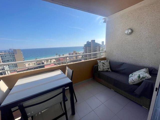 1 quarto Apartamento para arrendar em Playa Poniente, Benidorm com piscina - 1 500 € (Ref: 9947337)