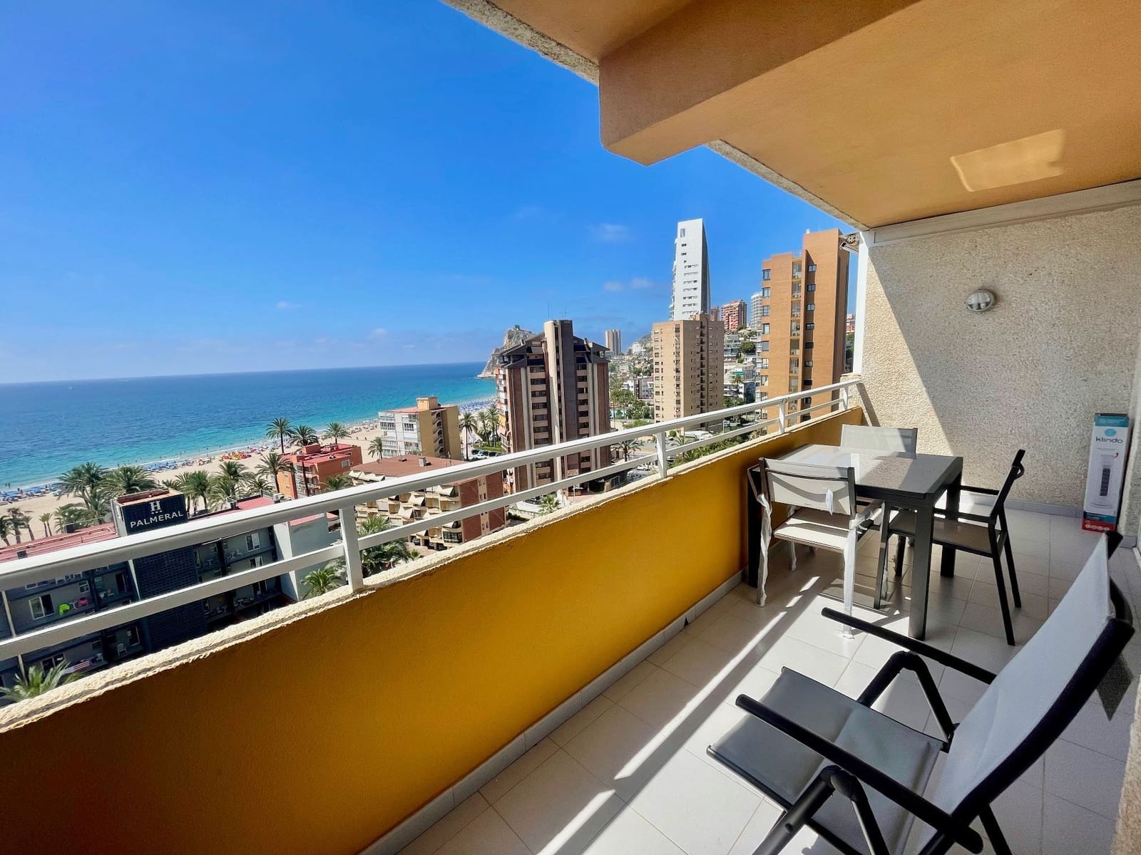 1 quarto Apartamento para arrendar em Benidorm com piscina - 1 500 € (Ref: 9947337)