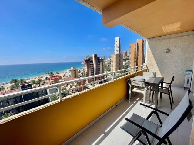 1 quarto Apartamento para arrendar em Playa Poniente, Benidorm com piscina - 1 500 € (Ref: 9947337)